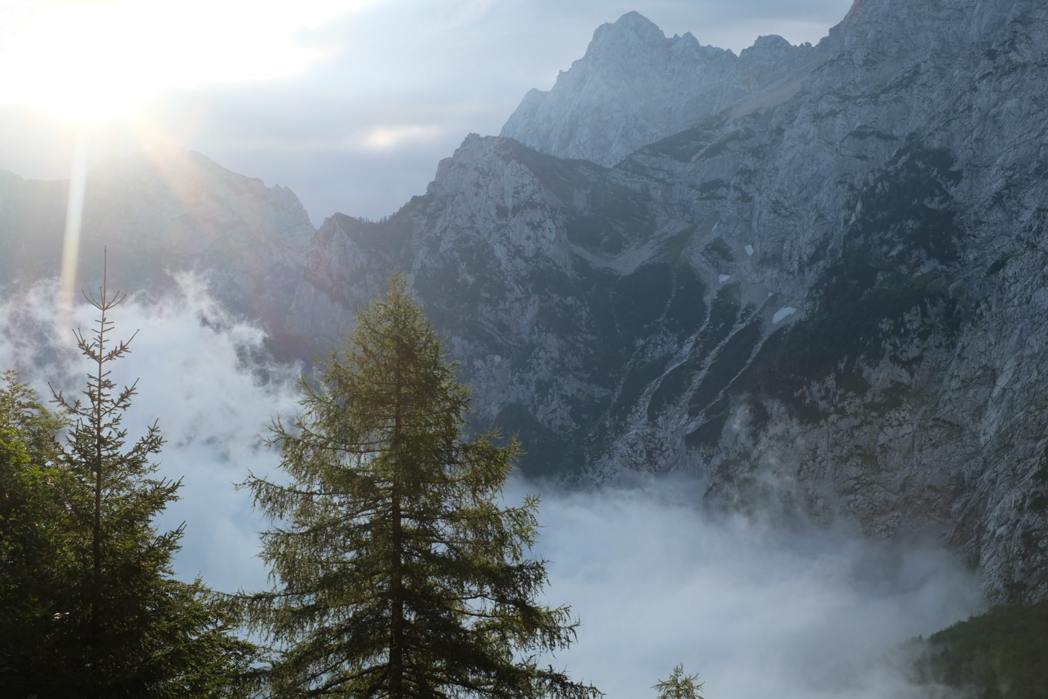 The Kamnik-Savinja Alps for sunrise