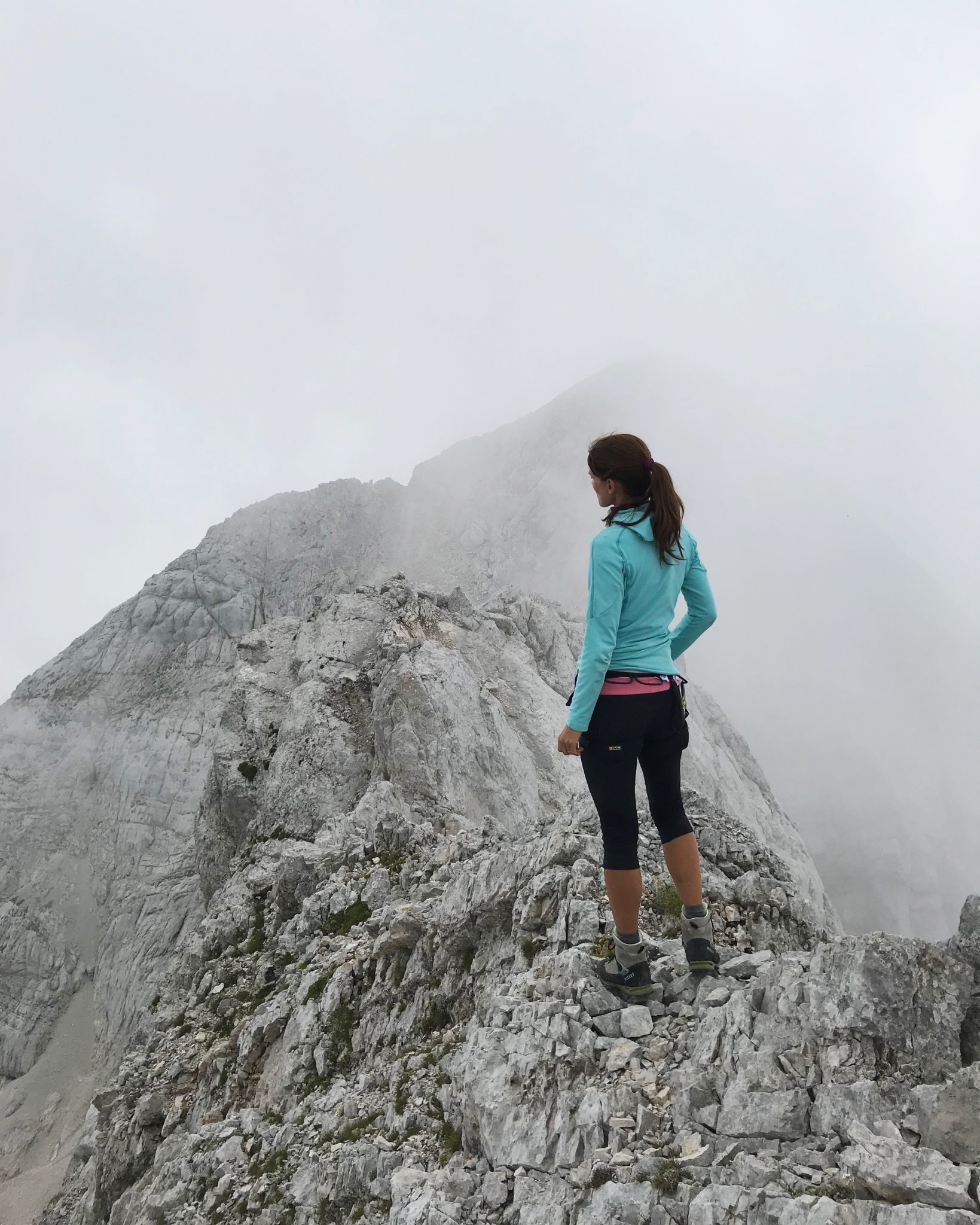 At the top of Mt. Koroška Rinka