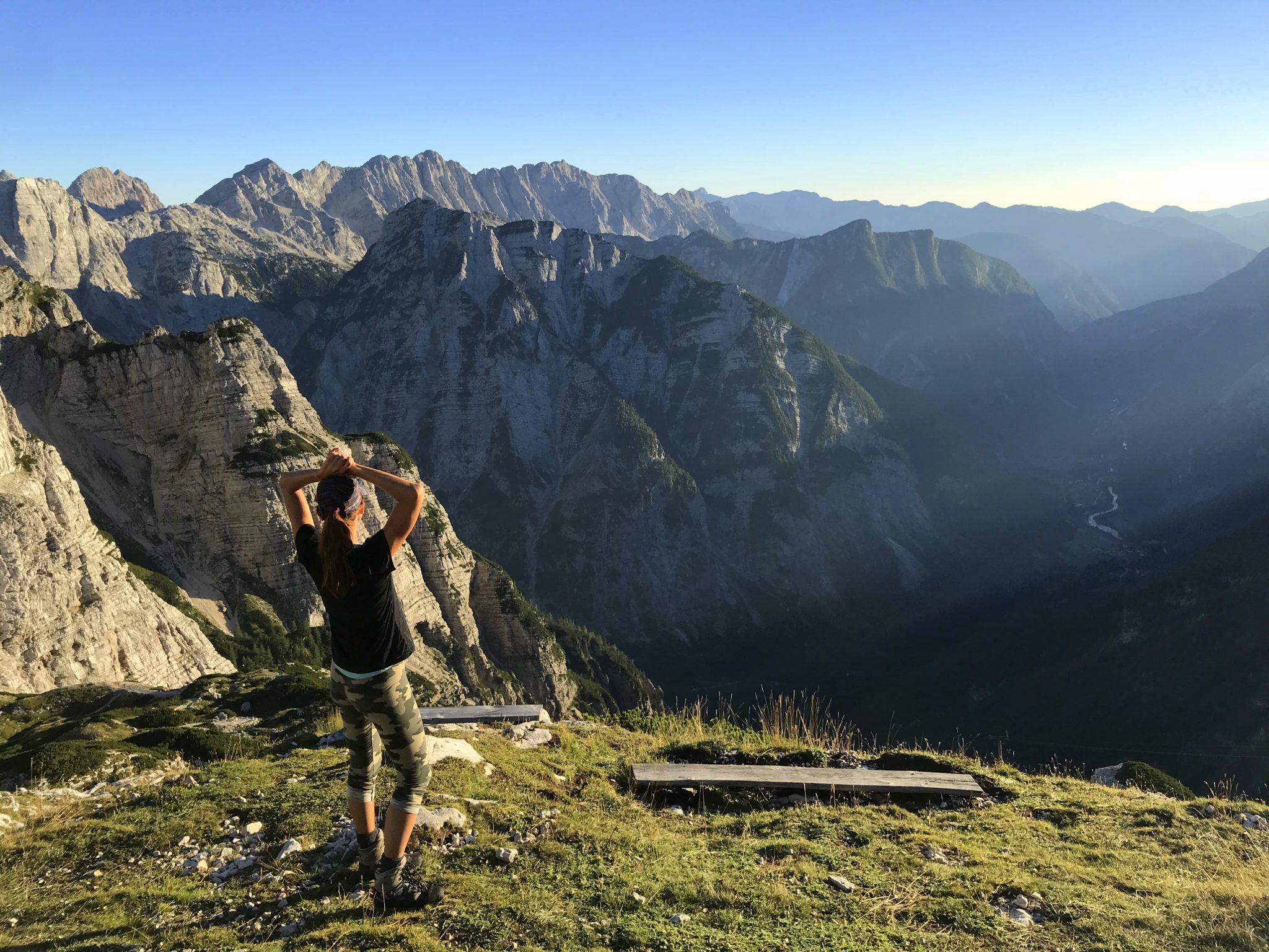 A calm afternoon in the mountains, Julian Alps, Slovenia