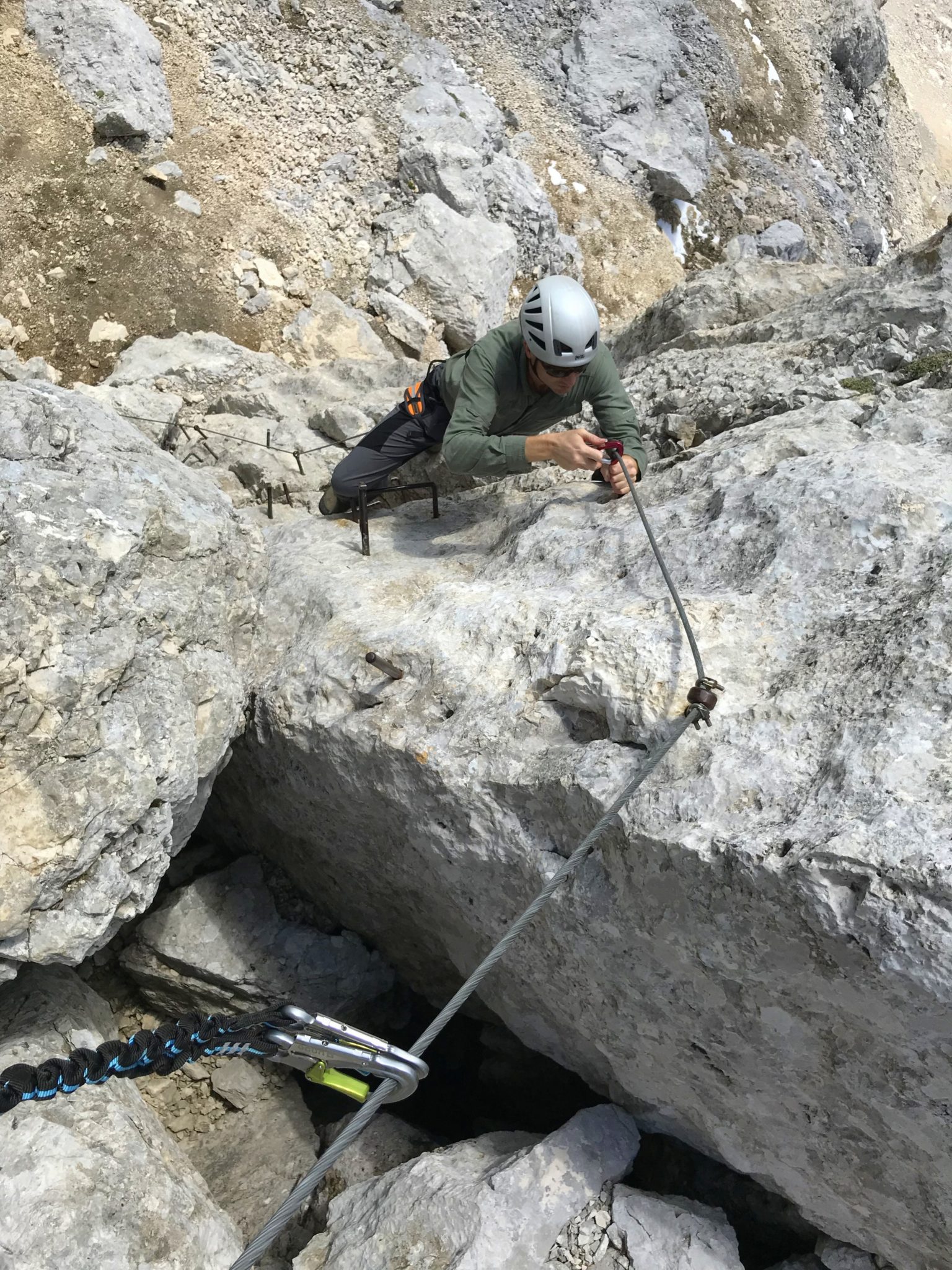 Climbing Mt. Razor, Julian Alps, Slovenia