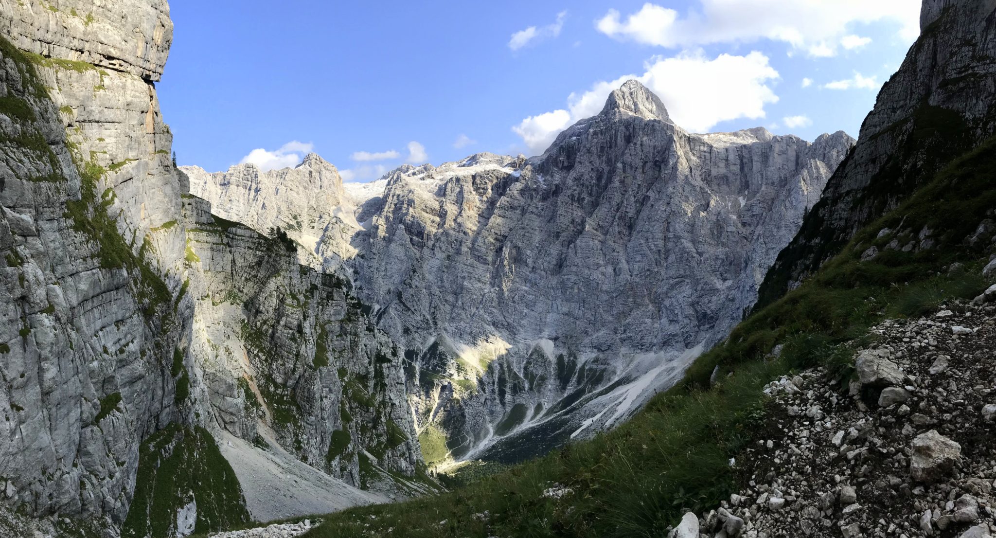 The Triglav North Face, Julian Alps, Slovenia