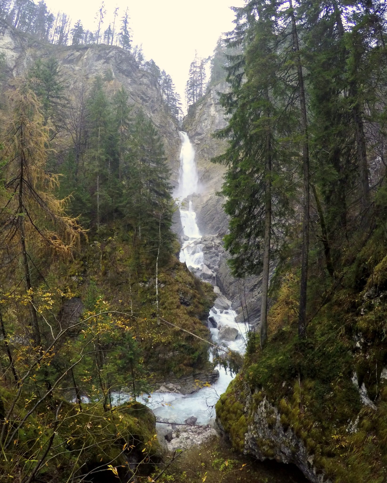 Lower Martuljek Fall, Triglav National Park, Slovenia