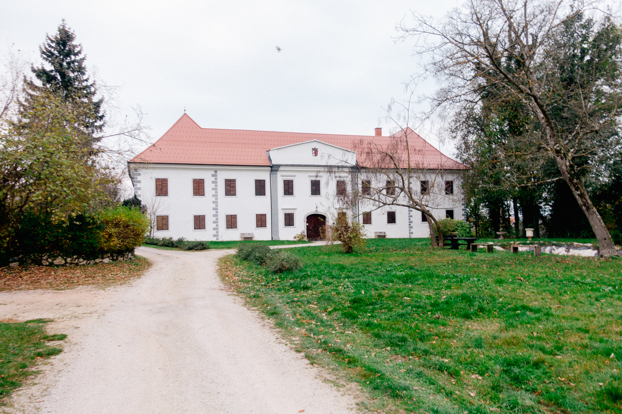 Castle in Raka, Krško, Slovenia