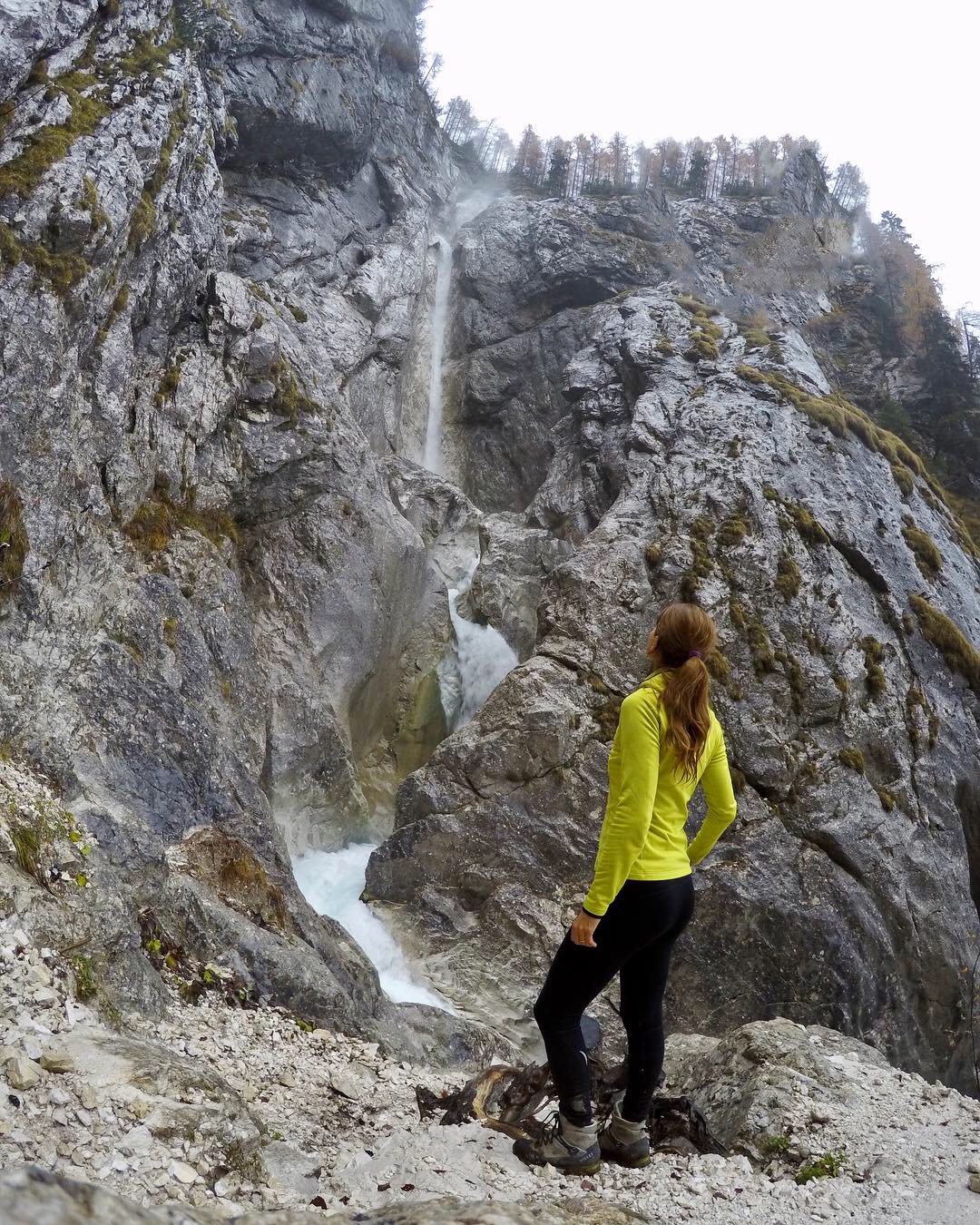 Upper Martuljek Fall, Triglav National Park, Slovenia