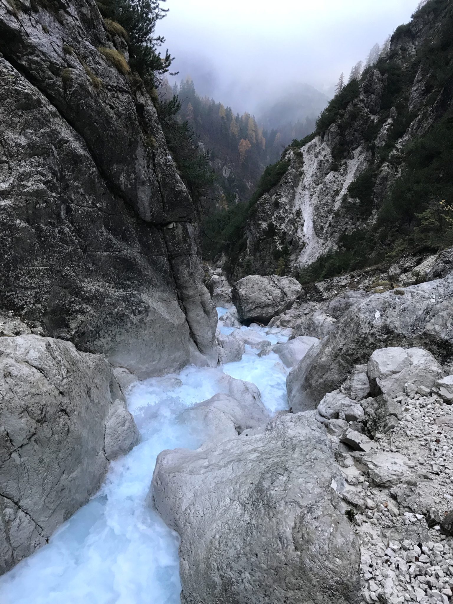 Upper Martuljek Fall, Triglav National Park, Slovenia